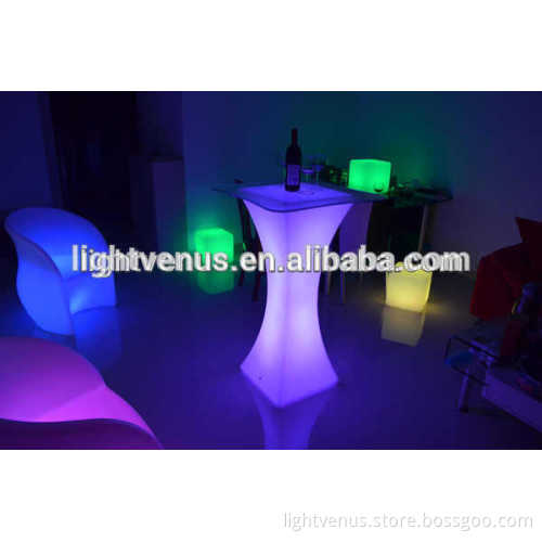 Multi Color Change party interactive led bar table desk furniture shelf